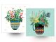 Brie Harrison 6 CARD DOUBLE PACK – BRIE HARRISON Christmas Vase and Winter Jasmine