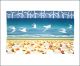 Big Turns & Little Terns Screenprint by Carry Akroyd