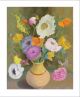 Poppies and Sweet Peas by Cedric Morris (1889-1982)
