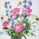 Peonies and Delphiniums by Claire Winteringham