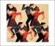 Folk Dance, c.1932, linocut by Cyril Power (1874-1955) 