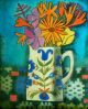 Folk Jug and Summer Flowers - Susan Gathercole