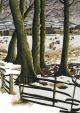 Harvesting Snow’, Simon Palmer, watercolour, ink and gouache, 1995