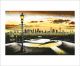 London from Primrose Hill
Hand coloured etching by John Duffin
