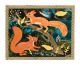 Squirrels in Parkland by Mark Hearld Art Greeting Card 