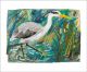 Heron Collage by Mark Hearld 