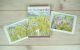 Machair & Plantain and Thrift from original prints by Angie Lewin Notecards