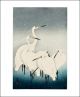Herons In The Snow  Woodcut Print by Ohara Koson (1877 - 1945)