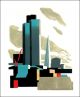 Tower 42 and Shard
linocut by Paul Catherall