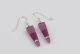 Pink Drop Earrings  by Sarah Hill 