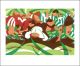  Rugby Scrum  by Paul Cleden Greeting Card 
