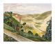 The Causeway, Wiltshire Downs, 1937  by Eric Ravilious