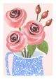 Roses in Chintz Jug' by Susie Hamilton