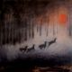 The running of the deer By Catherine Hyde