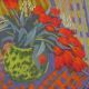 February Tulips by Sue Campion RBA Fine Art Greeting Card, Pastel