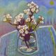 Pear Blossom by Sue Campion RBAFine Art Greeting Card, Pastel