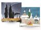 CPRE CHRISTMAS CARD 6 PACK Starry Night & Christmas Delivery Cotswolds