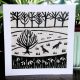Winter Garden - Algan Arts Gail Kelly Greeting Card 