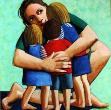 Hugging the Children Artist: Anita Klein