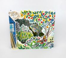 Orchard 
3D allotment card by Emily Sutton