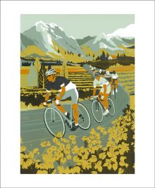 Vineyard Cyclists by Eliza Southwood