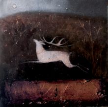 THE SPACES BETWEEN WORDS Catherine Hyde Greeting Card 