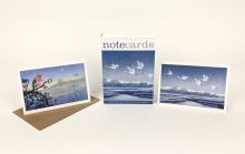 Snow Flight & Song of the Winter Solstice by Niki Bowers 5 each of 2 designs Notecards