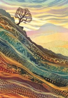 On the Edge greetings card By Rebecca Vincent
