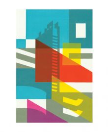 Barbican Shapes
Linocut by Paul Catherall