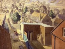 ERIC RAVILIOUS View from Brick House, Great Bardfield 1932