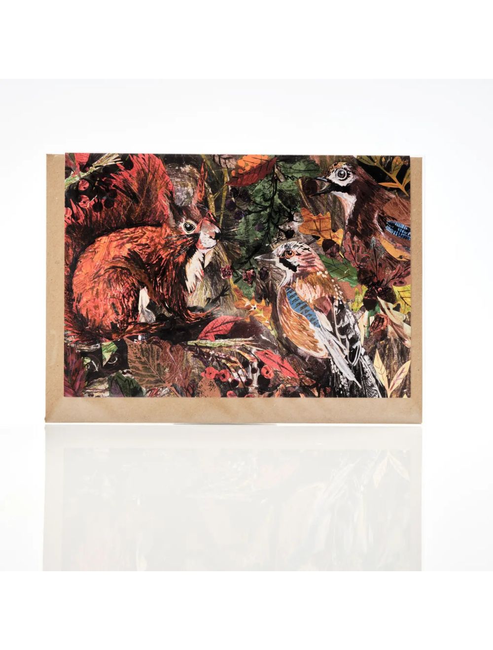 A5 Autumn Squirrel By Clare O Neill Artworks Down To Earth Cards